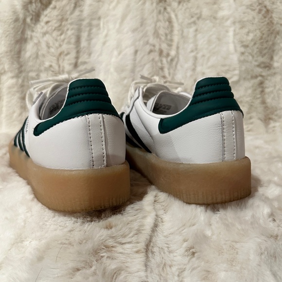 Adidas women’s sambae size 7 collegiate green platform - Picture 5 of 8